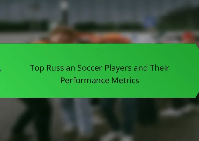Top Russian Soccer Players and Their Performance Metrics